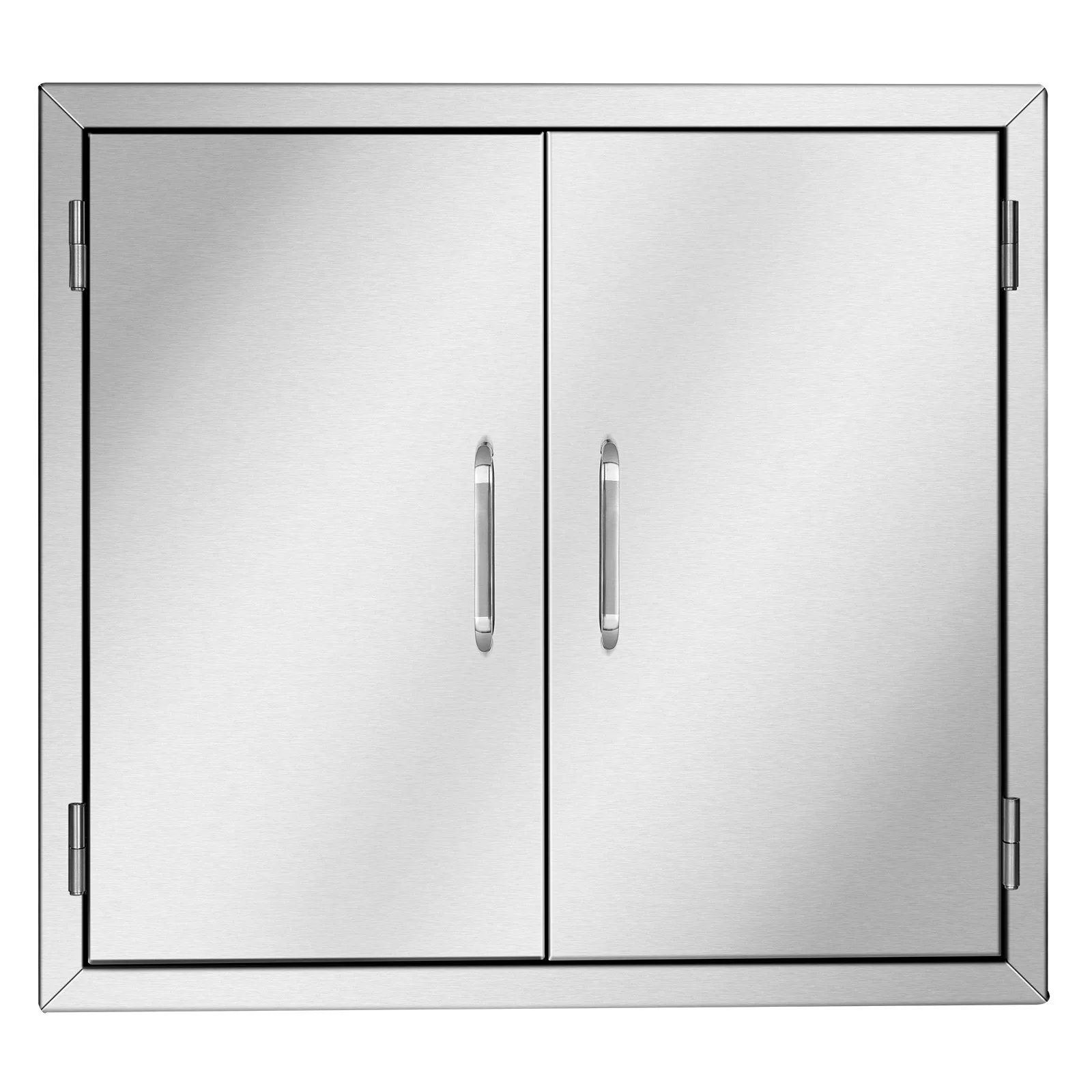 

Household Kitchen Double Door Durable Outdoor Kitchen BBQ Stainless Steel Door Easy To Clean And Install 30.5W21H Double Door