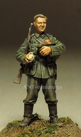 1/35 Набор для моделирования из смолы фигурка солдата | Игрушки и хобби