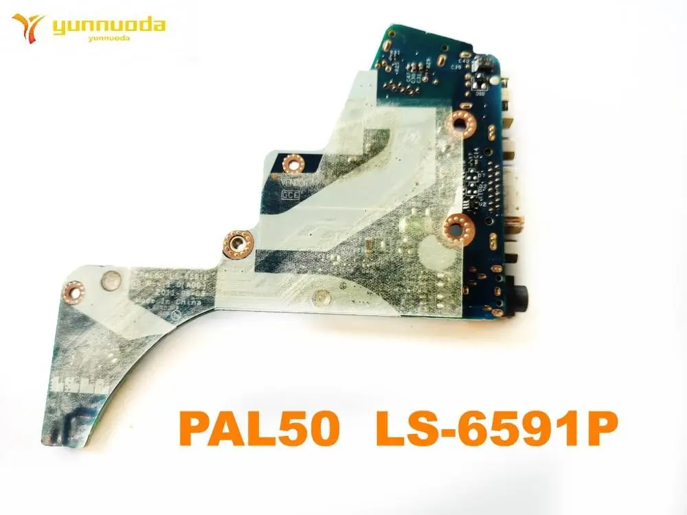 Original for DELL E6420 Audio Ethernet USB VGA Port Board PAL50 LS-6591P tested good free shipping | Компьютеры и офис