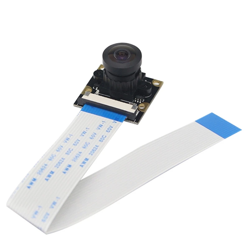 

5MP 160 Degree Fisheye Lens 1080P Wide Angle Night Focal Adjust Camera for Raspberry Pi 4/Pi 4B/3B+/3B