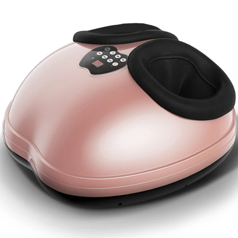 

220V Electric Antistress 3D Shiatsu Kneading Air Pressure Foot Massager Infrared Foot Care Machine Heating & Therapy EU plug