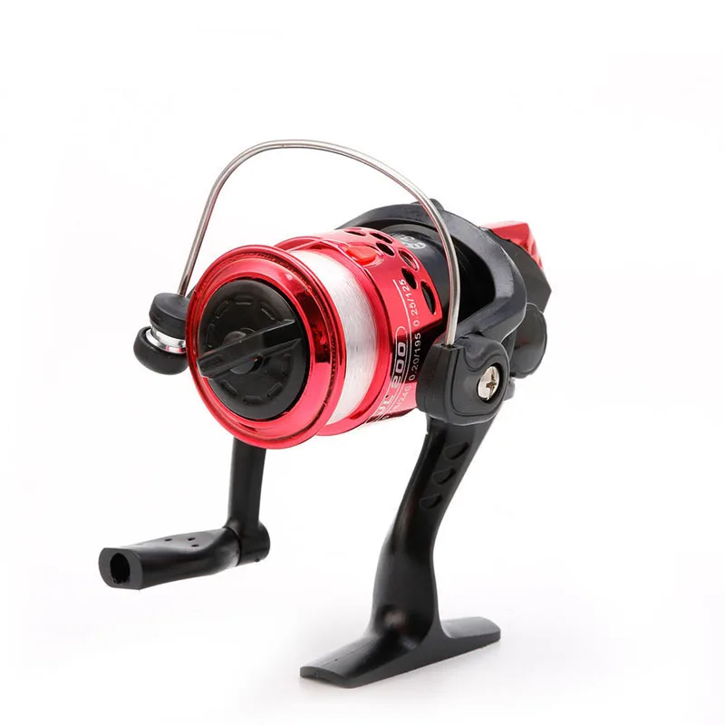 

High Speed G-Ratio 5.2:1 Bait Folding Rocker Spinning Fishing Reels With Line D0AE