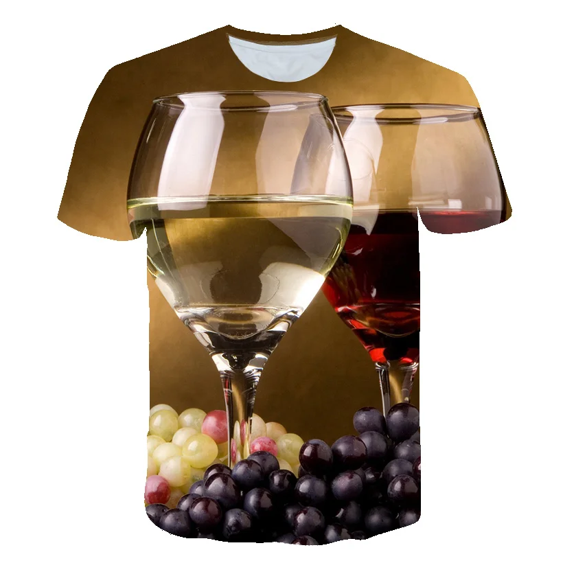 Летняя мужская футболка 2020 Спортивная 3D Повседневная забавная с коротким