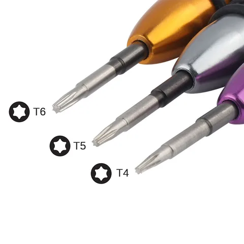FIXFANS Прецизионная отвертка Torx T4 T5 T6