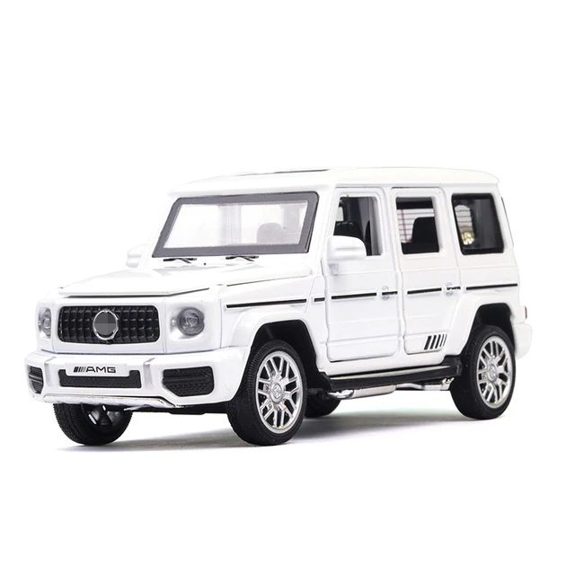 8928B-WT 1:32 Масштаб AMG G63 6X6 пикап Внедорожник внедорожный металлический сплав модель автомобиля литые автомобили игрушки для детей Подарки для детей - Цвет: 8928B-WT