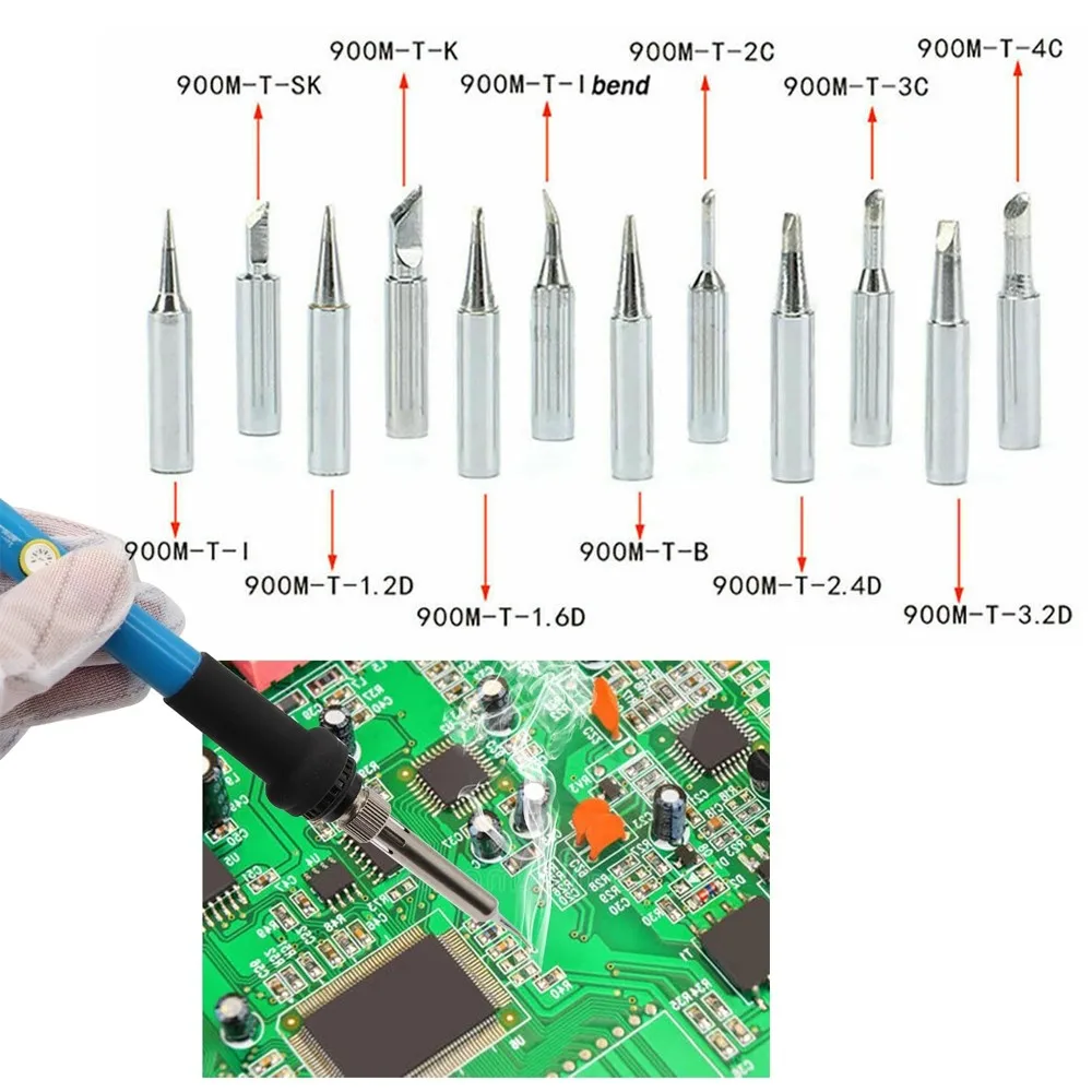 Рисунок 3 - Наконечники для паяльника из чистой меди 900M-T