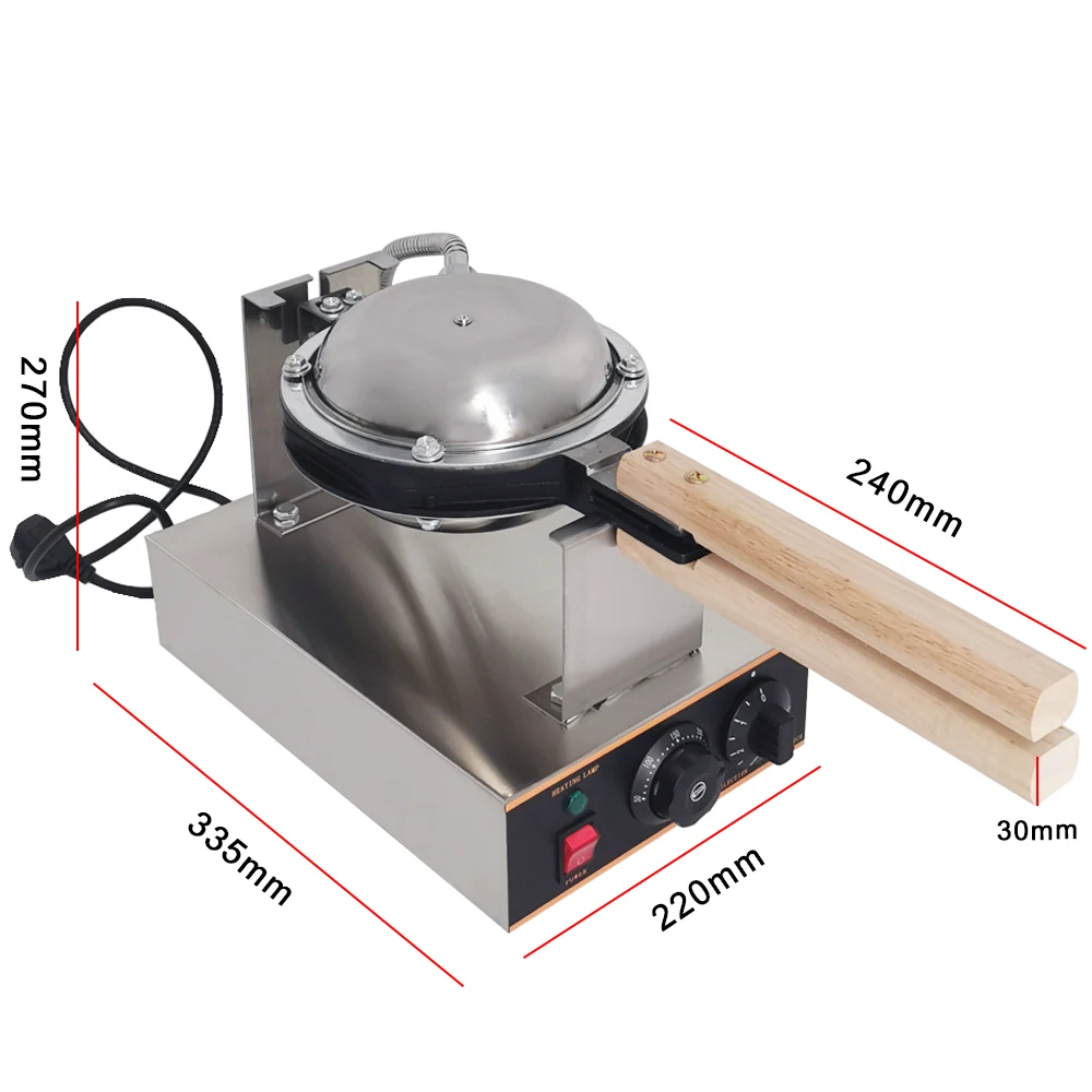 Коммерческий Электрический 220 В антипригарная сковорода Яйцо пузырчатая