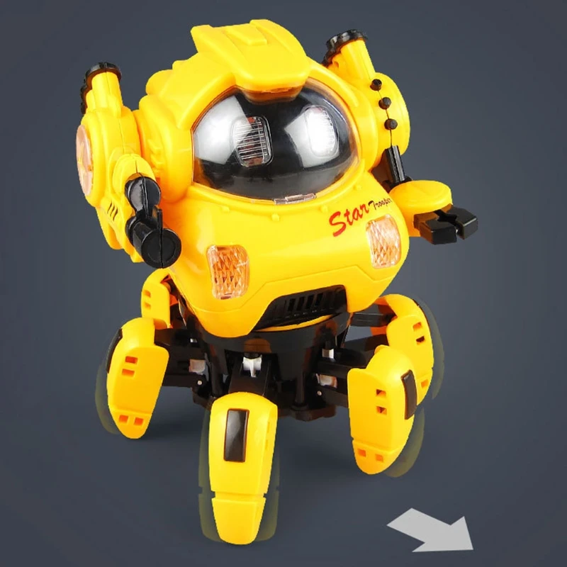 

Электрический робот-Осьминог поставляется с красочными огнями и музыкой может двигаться вперед и назад, верхняя часть тела может свободно ...