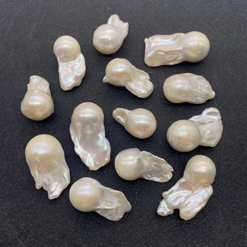 Бусины из натурального жемчуга Ожерелье Неправильной Формы для женщин бусины