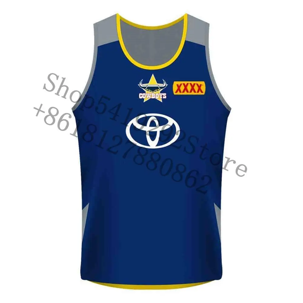 2018/19 ковбойский жилет футболка для регби домашний Реплика вышивка Джерси размер: