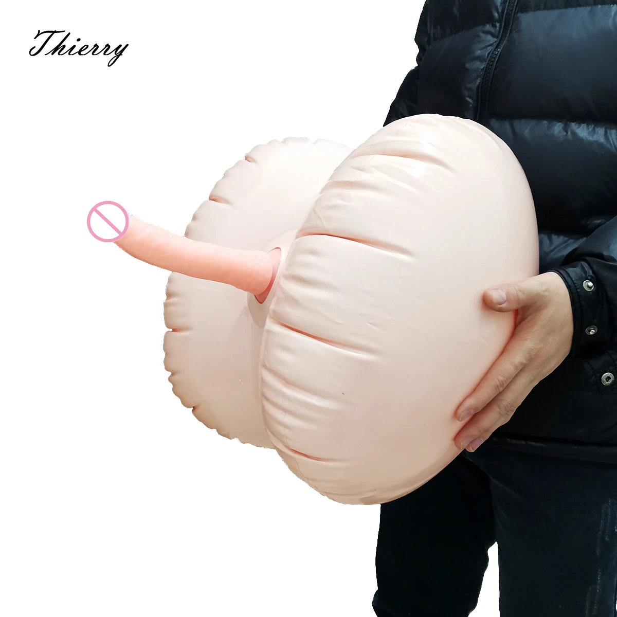 With Dildo Durable Blow Up King Cock Rider Rocker Sex Ball Erotic Toy For Women Men Cushion Seat