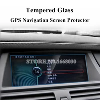 for bmw x5 x6 e70 e71 tempered glass gps navigation screen protector car accesories interior car decoration