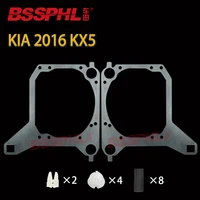 bssphl car styling frame adapter module diy bracket holder for kia kx5 2016