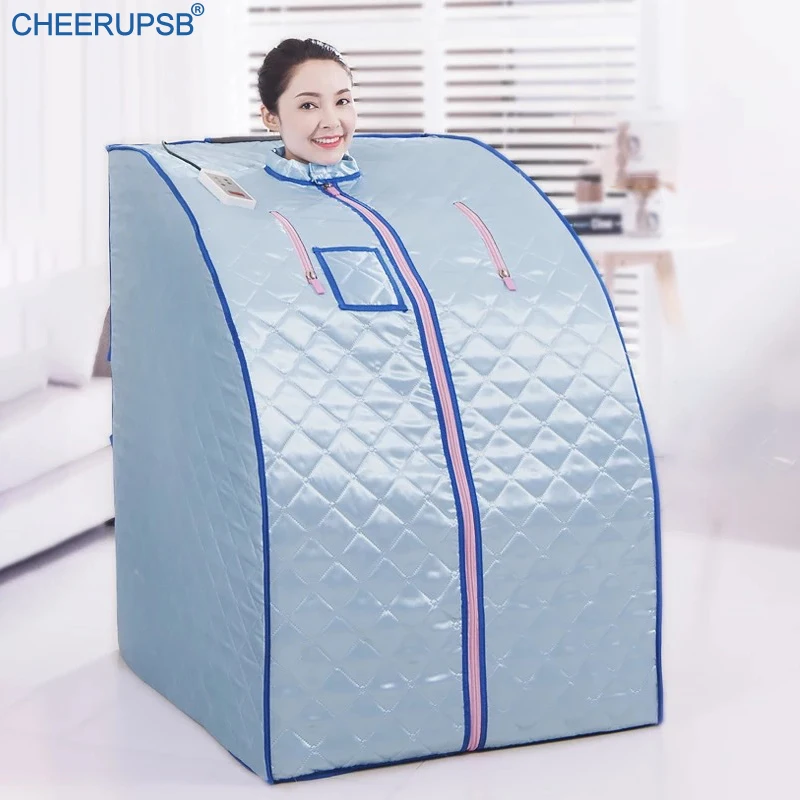 Домашняя портативная инфракрасная баня для пар спа массажная ванна сауны тент