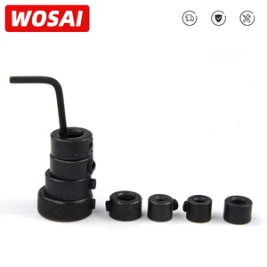 Ошейники для глубины дрели WOSAI, 8 шт., кольцевые патрон вала 34568101216 мм + шестигранный ключ по дереву