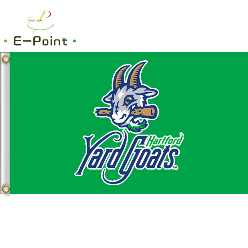 

Hartford Yard Goats Flag 3*5ft ( 90*150cm) Size Full Size Christmas Decorations for Home Flag Banner