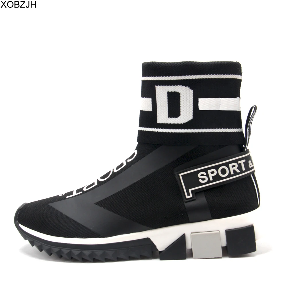 Кроссовки-носки для мужчин и женщин роскошные повседневные дизайнерские модные