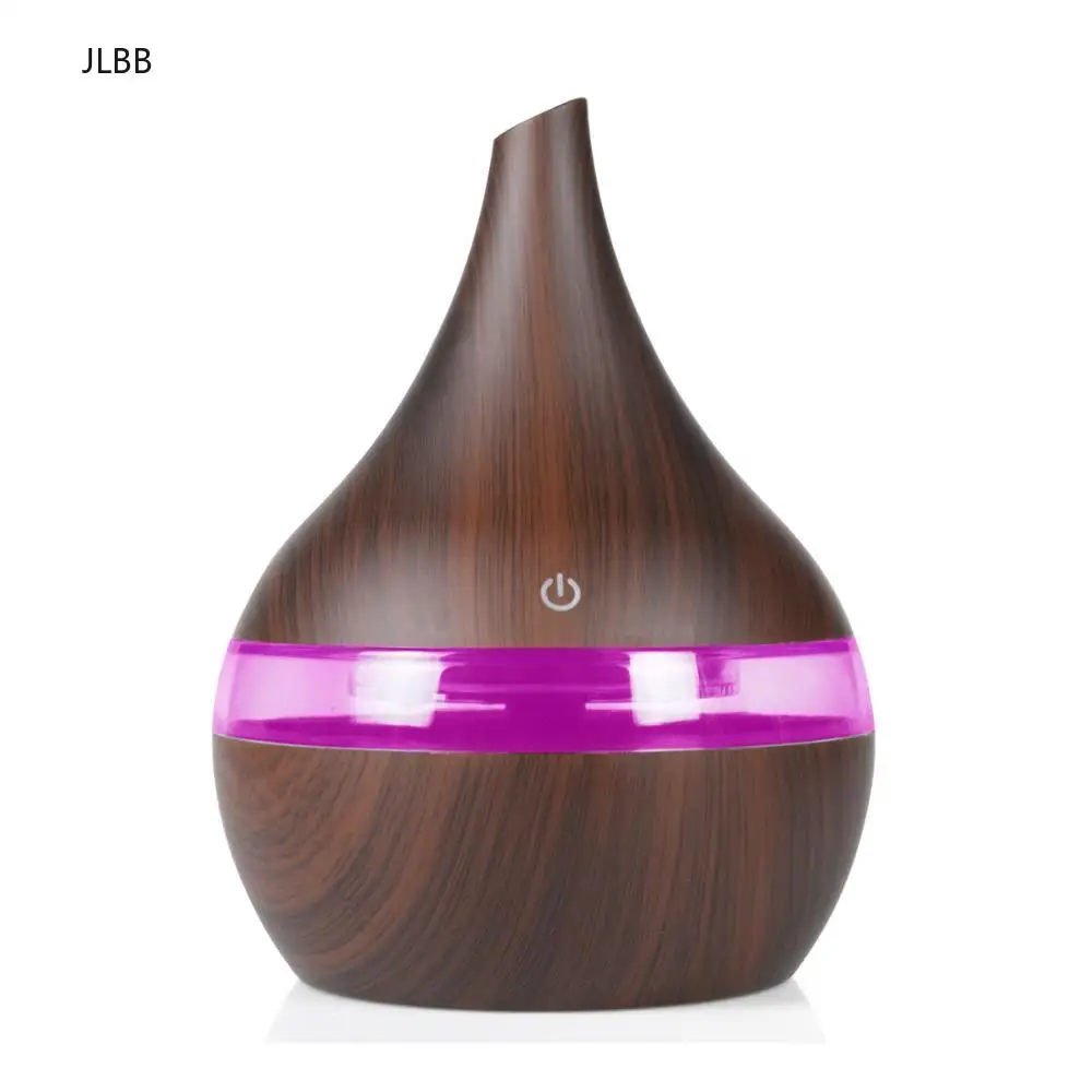 

300ml USB Electric Aromatherapy Air Diffuser Wood Grain Ultrasonic Air Humidifier Cooling Fog Machine