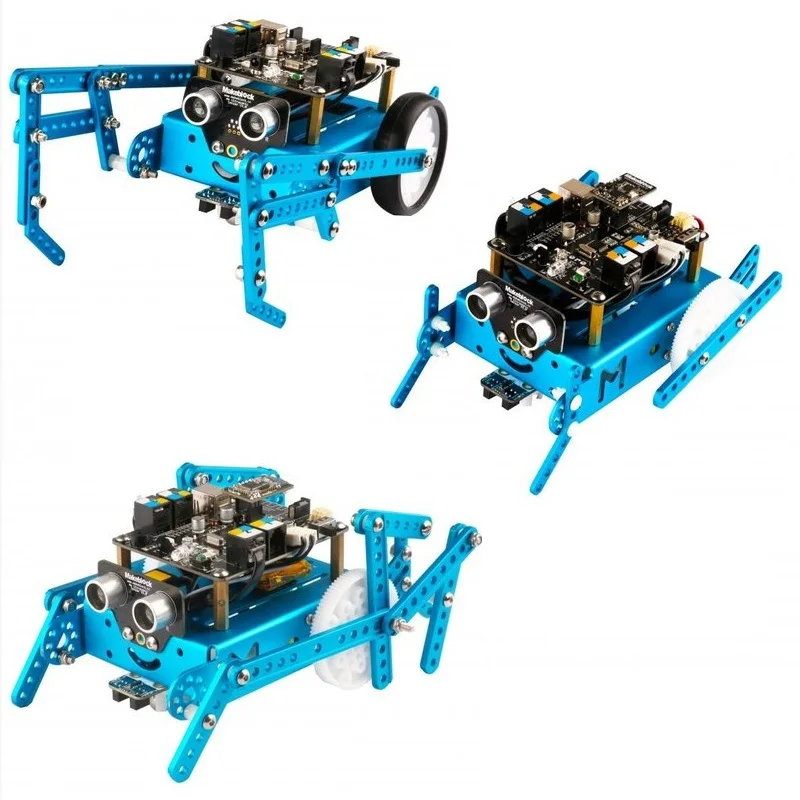 

Робот Makeblock mBot с 6 ножками, дополнительные игрушки 3-в-1, яркое приятное паровое образование, Набор для творчества, Подарочные игрушки