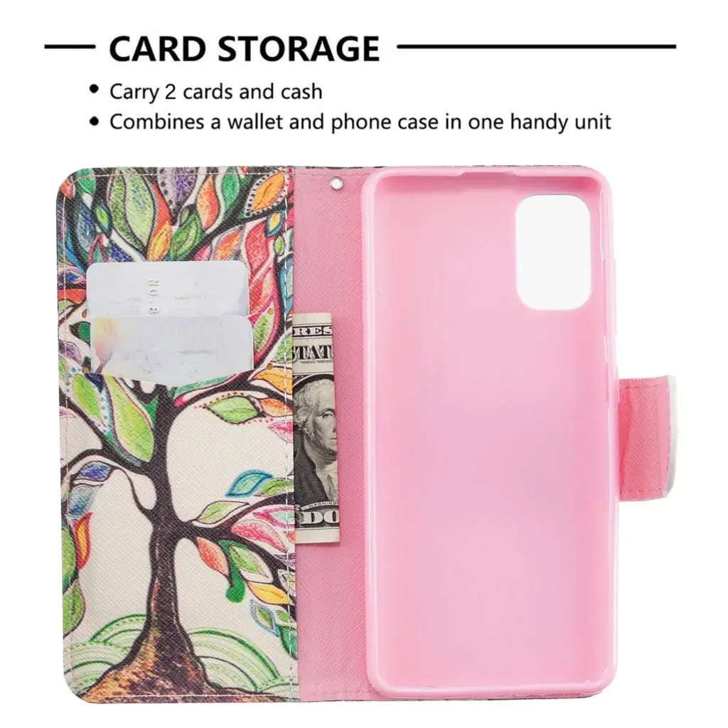 Винтажная тканевая кожаная задняя крышка с рисунком оленя для Nokia 7 Plus X7 мягкая