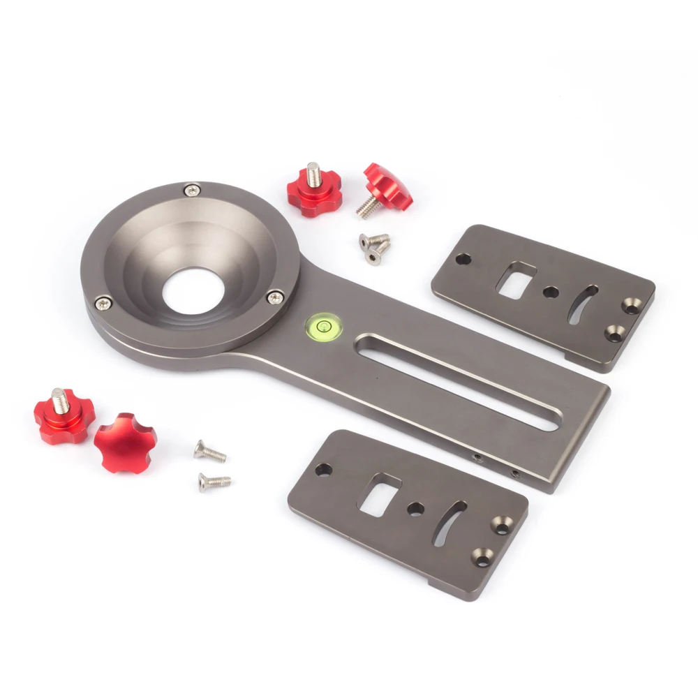 75 мм Плоский срез-шарнир к плоскому колыбели конвертер адаптер fr видео