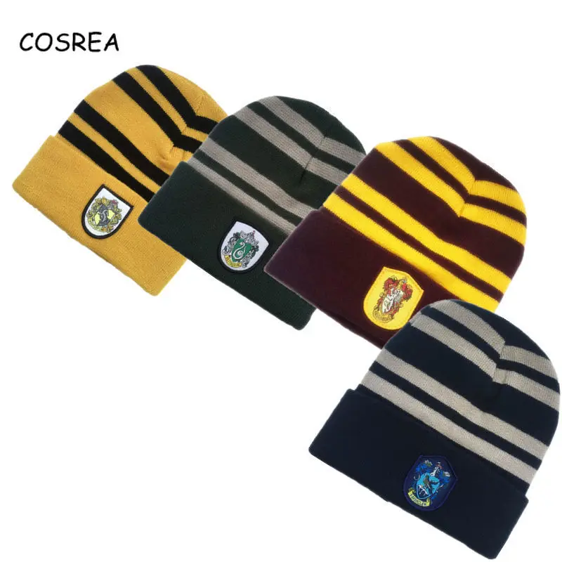 Ravenclaw шарф шапка шарф галстук Гриффиндор Слизерин Косплей Hufflepuff Гермиона Грейнджер костюмы зимний шейный платок для мужчин и женщин