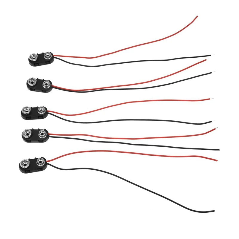 7 шт. Аксессуары: 2 чехол для аккумулятора 9 в переключатель ВКЛ./ВЫКЛ. С крышкой и 5