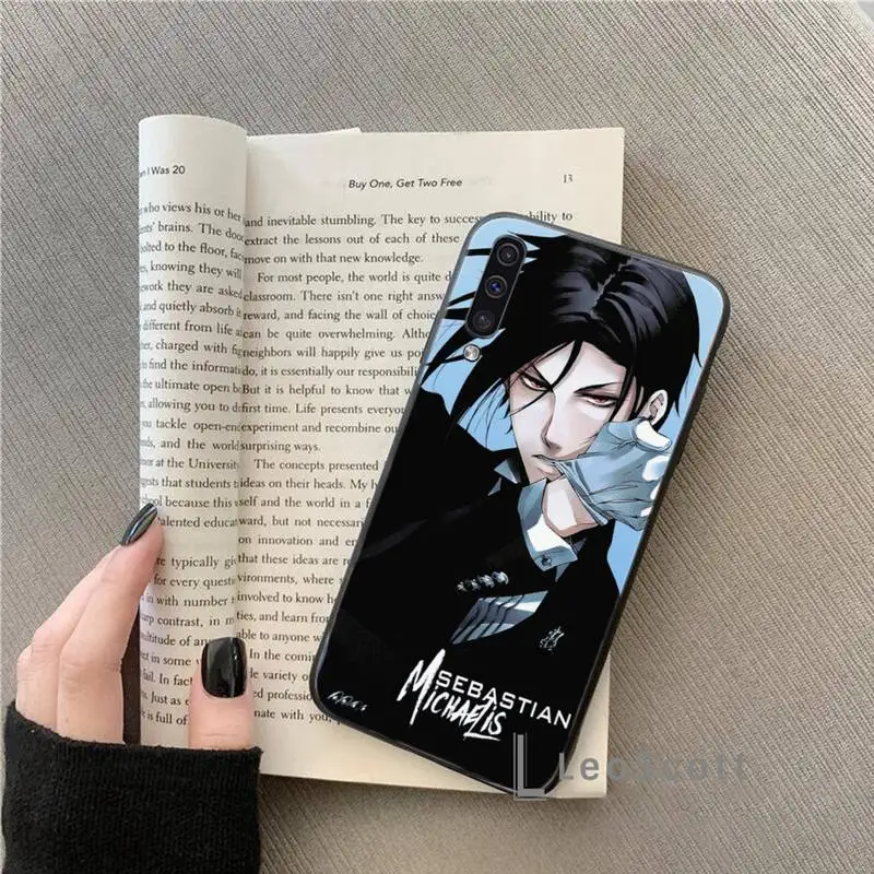 

Black Butler Anime Phone Case For Samsung A20 A30 30s A40 A7 2018 J2 J7 prime J4 Plus S5 Note 9 10 Plus