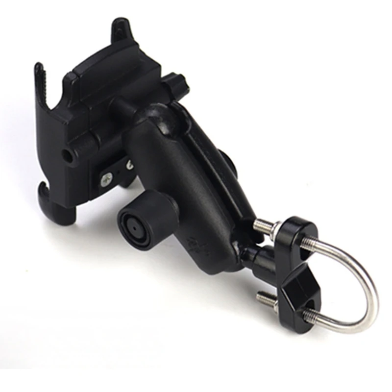 strong sturdy aluminum motorcycle handlebar side mirror phone holder mount motorcycle mobile phone holder free global shipping