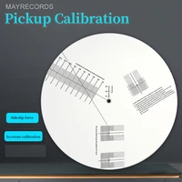 calibration plate adjustment tool pickup record player lp vinyl mat phono alignment stylus turntable protractor ruler
