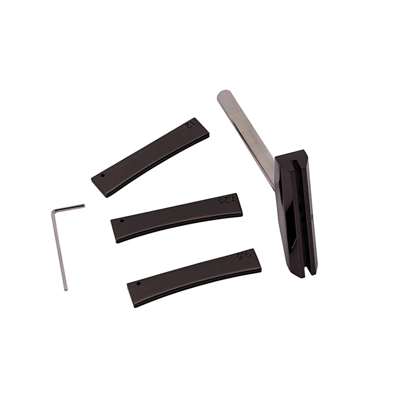 

Electric Guitar Repair Tool Alloy Fretboard Press Caul with Press Caul Inserts Musical Instrument Accessory