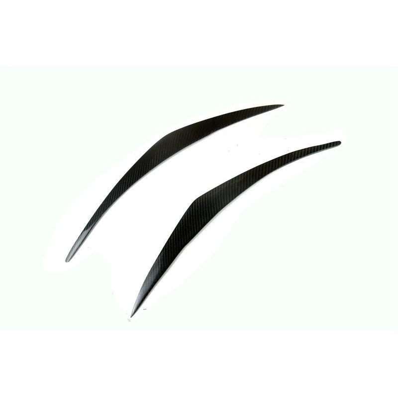 

2Pcs Front Headlight Eyebrow Cover Brow Trim for Honda Ninth Generation Civic 2012-2015