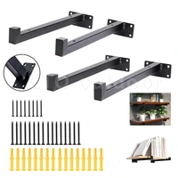 124 black industrial partition bracket bracket table tripod plate wall mounted multifunctional household hardware accessories