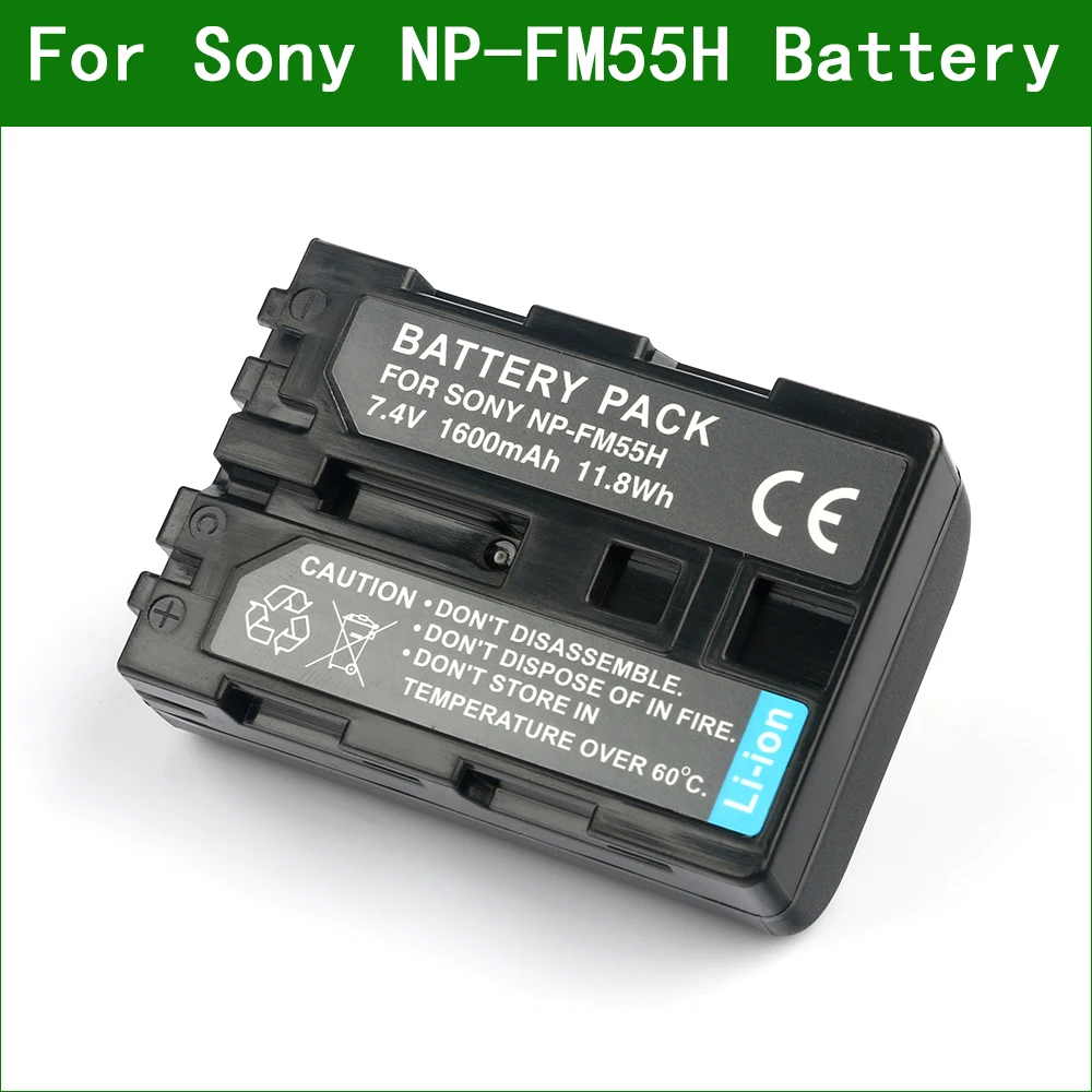 

LANFULANG NP-FM55H FM55H NPFM55H Camera Digital Battery For Sony DSC- F707 F717 F828 R1 S30 S50 S70 S75 S85 DSLR-A100 HVR-A1U