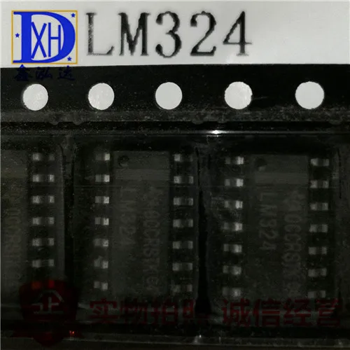 LM324 Новый + оригинальный TI STOCK 10 uds|Интегральные схемы| |