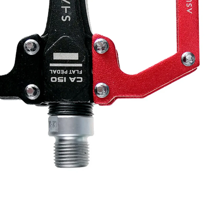 

SHANMASHI Road Mountain Bike Platform Pedals Flat Aluminum Sealed Bearing Flat Platform Bicycle Pedal