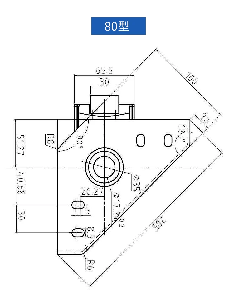 apoio liso, equipamento pesado, GD-60F,GD-80F,GD-100F, 1Pc