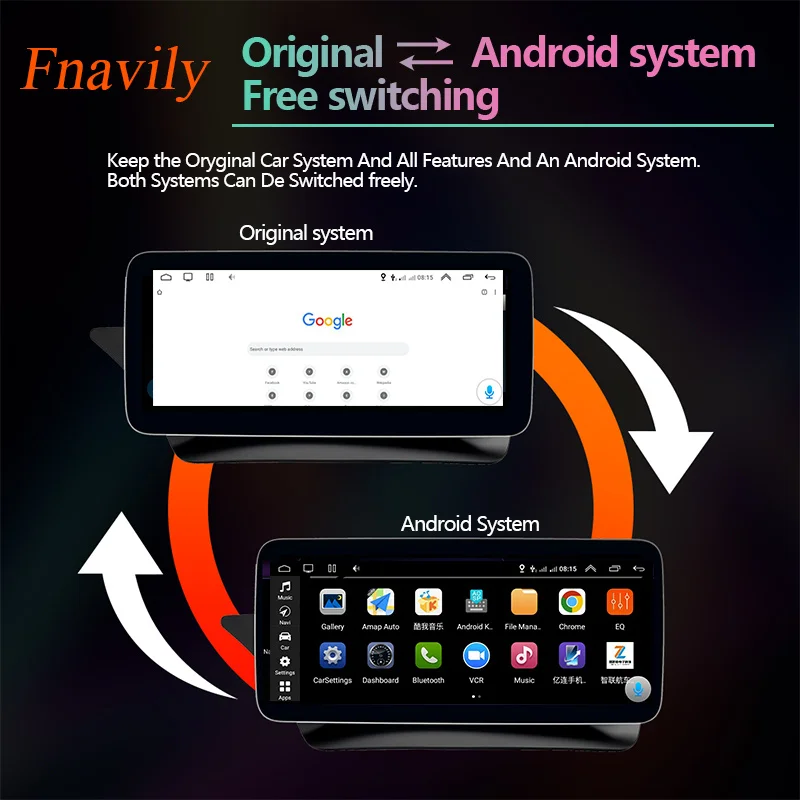 저렴한 Fnavily 안드로이드 10 자동차 라디오 BMW 5 시리즈 F10 F11 NBT 멀티미디어 네비게이션 라디오 스테레오 무선 CarPlay GPS 와이파이 5G 10.25