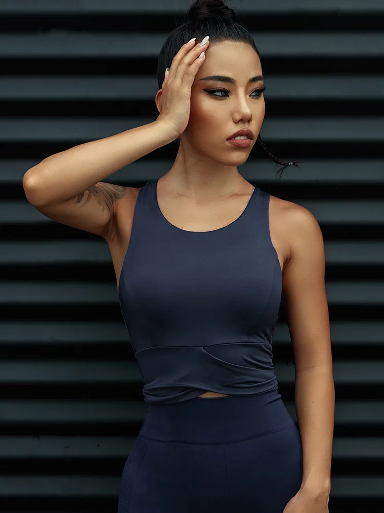 Женская рубашка для йоги с бантом на спине тренировочный топ внутренней