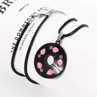 choker necklace ladybug black cat cosplay costume kids jewelry rose pendant for girls women gift