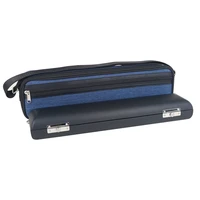 durable 16 holes flute case hard shell bag with add cotton satchel for 16 hole 17 hole flute accessories
