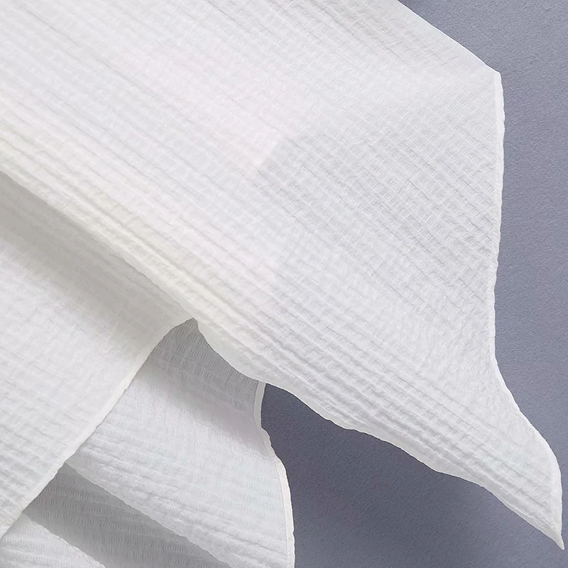 

Klacwaya Women 2021 Fashion With Pockets Asymmetry Textured Blouses Vintage Long Sleeve Button-up Female Shirts Chic Tops