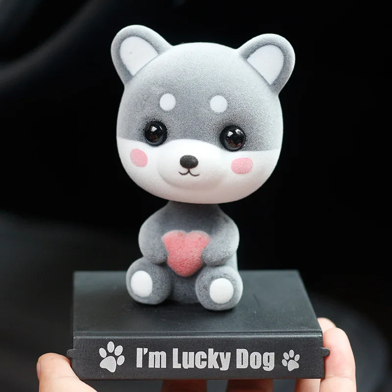 Декоративные игрушки для автомобильной приборной панели щенок бобблеголова