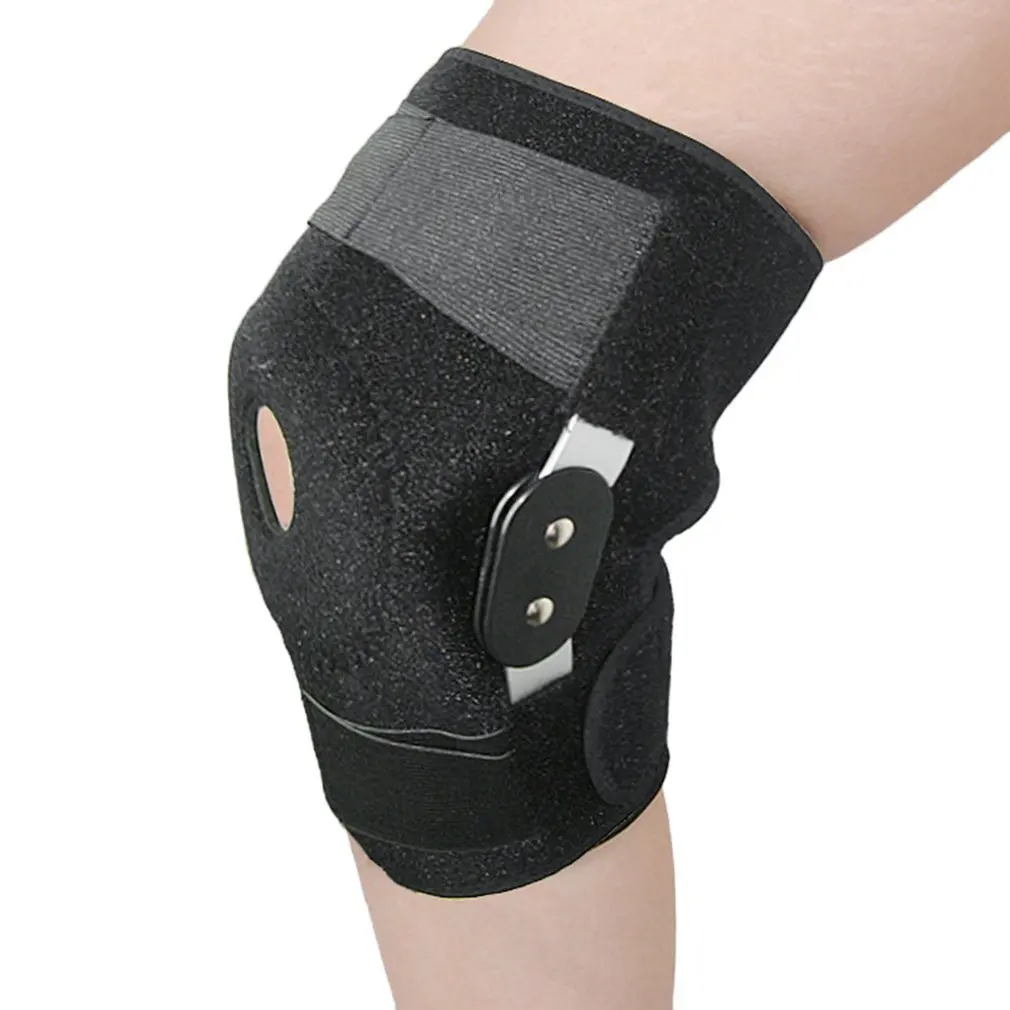 

Adjustable Medical Hinged Knee Orthosis Brace Support Ligament Sport Injury Orthopedic Splint Sports Knee Pads Outdoor