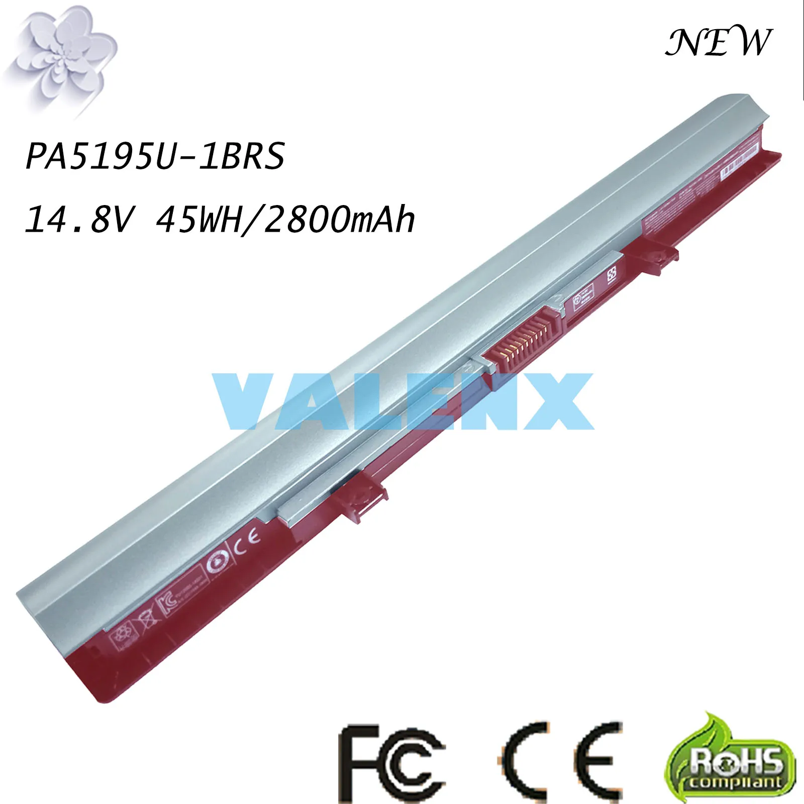 Аккумулятор для ноутбука Toshiba Satellite C50, C55, C55D, C55T, L55, L55D, L55T серии PA5195U-1BRS, C55-B5200, C55-B5270, C55D-B5310