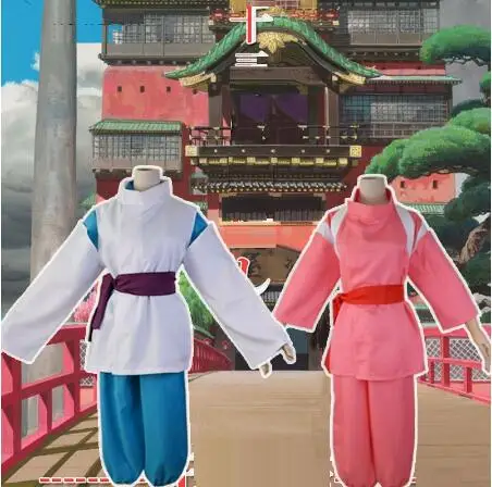 Anime Movie Spirited Away No Face Man Cosplay Costume Full Set Halloween party cosplay chihiro &amp haku gift outfit suit |