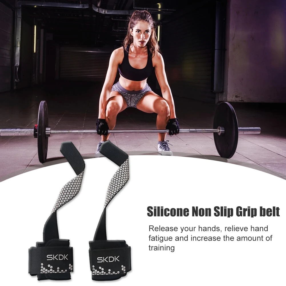

Wrist Wristbands Fitness Padded Wrist Thumb Brace Strap Power Weight Lifting Hand Wrap Support Gym Training Bar Wristband