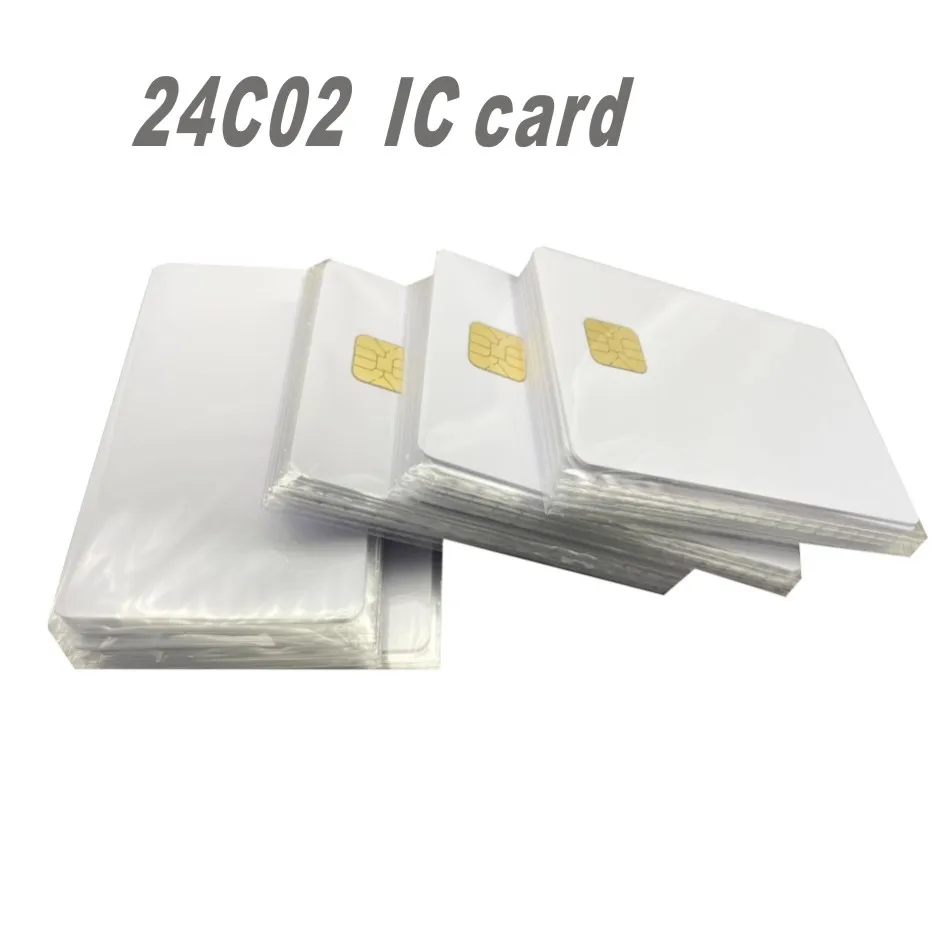 Смарт карта AT24C02 ISO7816 24C02 AT24C16 безопасная памяти заготовка для подключения смарт