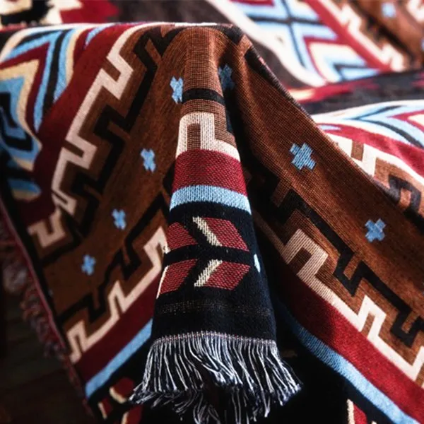 Подвесное Хлопковое полотенце Aztec классическое покрывало домашний декор