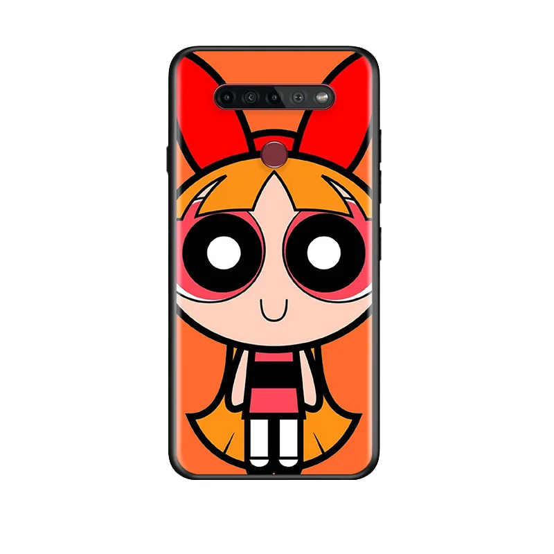 

Cute Cartoon Policewoman For LG G8 V30 V35 V40 V50 V60 Q60 K40S K50S K41S K51S K61 K71 K22 ThinQ 5G Phone Case